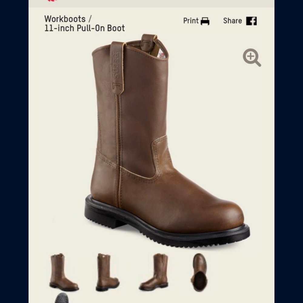 Redwing work boots